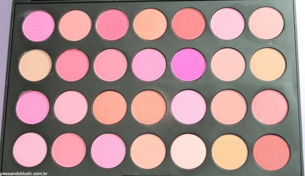 Paleta de blushr 28 cores